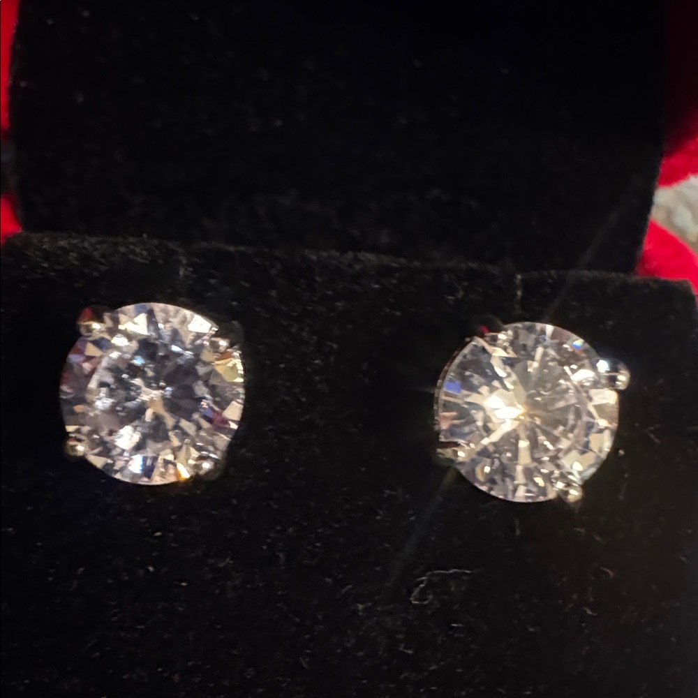 3067 Swarovski Crystal Elements Post Earrings - image 2